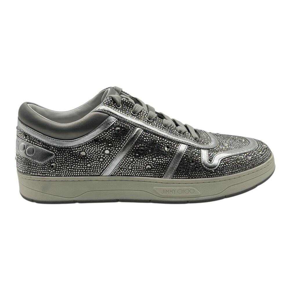 Size 13US - Jimmy Choo Hawaii Crystal Stud Low Top